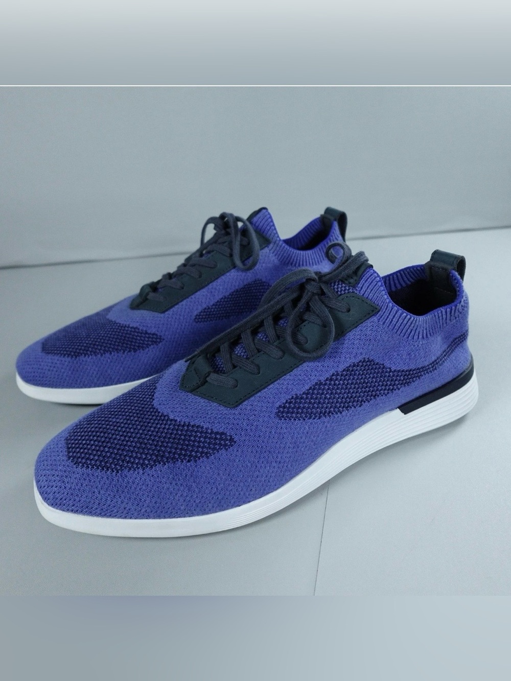 Wolf & Shepherd SupremeKnit Trainer Victory Blue White Sneakers Men’s Size 12 🐺 - Picture 10 of 14